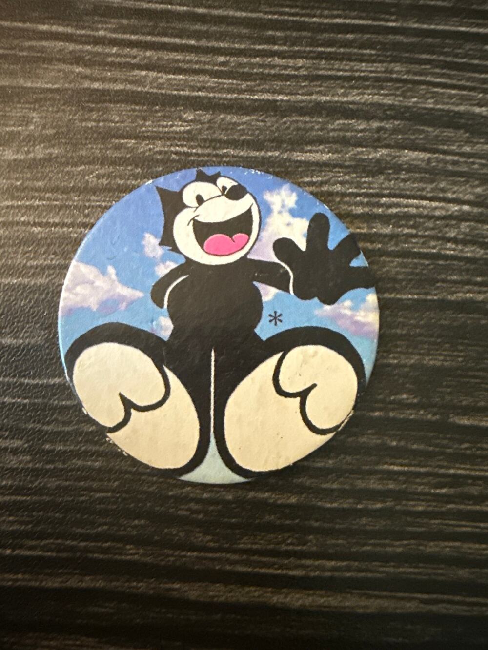 Classic 1990s Felix the Cat Milk Cap (Pog) Collectable